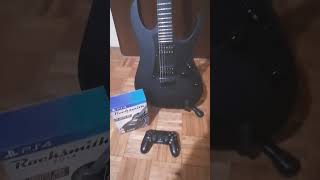 Ibanez Electric Guitar and PS4 Rocksmith [upl. by Umeko]