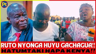 Ruto Nyonga huyu Gachagua bado Unangoja Nini [upl. by Hiett773]