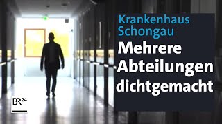 Massiver Abbau im Krankenhaus Schongau  Abendschau  BR24 [upl. by Monteria]