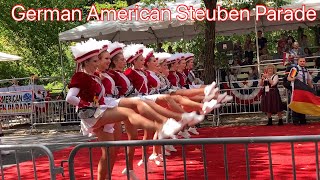 German American Steuben Parade in New York City [upl. by Yttak]