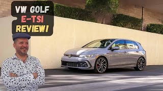 2024 VW Golf eTSI  Review in A minute  Efficiency Meets Innovation [upl. by Rennold551]