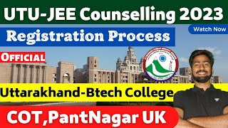 UTU Counselling Process 2023 🔥 utu bTech admission 2023  utu Counselling cutoff 2023  GBPUAT 2023 [upl. by Ardnala]