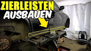 AUDI A3 8L ZIERLEISTE  TÜRLEISTE AUSBAUEN  DEMONTIEREN TUTORIAL [upl. by Ellehsad225]