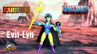 Masters of the Universe Origins Cartoon Collection EvilLyn Figure Review [upl. by Etteyafal]