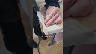 Upholstery  How to finish corners with pleats upholstery diy furniture diycrafts shorts [upl. by Keener212]