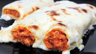 Canelones de atún con tomate y bechamel [upl. by Ob]