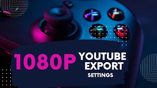 1080p export settings for Youtube Premiere Pro 2021 in Hindi [upl. by Kostival]