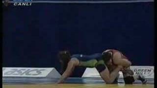 Womens wrestling 67 kg round 2 Canada Brazil [upl. by Darum610]