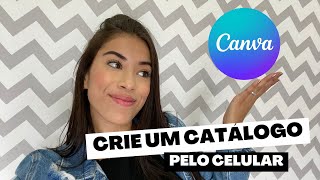 COMO CRIAR UM CATÁLOGO EM PDF PELO CELULAR [upl. by Saleme]