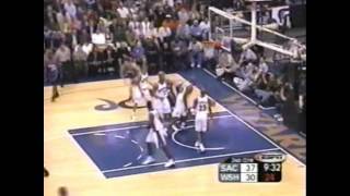 Chris Webber Sacramento Kings Mix  Kings VS Wizards 20030402 [upl. by Oiramal]