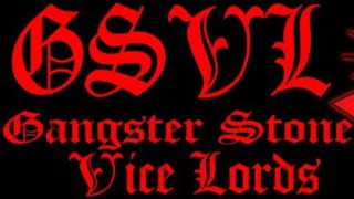 Gangster Stone Vice Lords Ebony Vice Lords Gang History [upl. by Lorena]