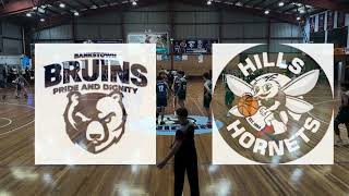 2024 U16 boys JPL Metro Round 1 Bankstown Bruins Vs Hills Hornets [upl. by Naid]