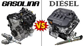 Motores GASOLINA vs DIÉSEL Una COMPARACIÓN a fondo [upl. by Arval]