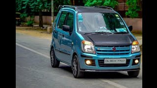 Modified Wagon R  Maruti Suzuki Wagon R Modifications  The Vehicle Hub [upl. by Annaigroeg]