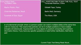 Overview of quantum states and superposition [upl. by Billie]