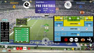 StratOMatic Football scoreboard overview [upl. by Mosa704]