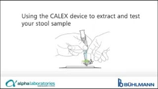 BÜHLMANN CALEX® Cap Sample Collection Demonstration [upl. by Larue]