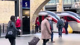 St Pancras station London October 24 LNER London Northern railway [upl. by Zenobia]