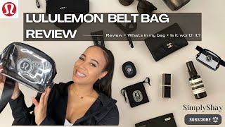 Lululemon Belt Bag Review [upl. by Matland]