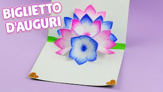 Biglietto di auguri di carta in 3d  Creazione fai da te [upl. by Ahmed914]