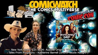 New York Comic Con 2024 Audible Original Wynonna Earp  Tales From Purgatory  Katherine Barrell [upl. by Gui748]