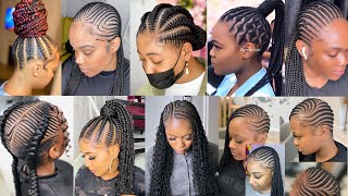 Extremely Unique amp Stylish Braids Hairstyles for Black Women  Chic Braids Hairstyles Ideas [upl. by Cirtemed140]