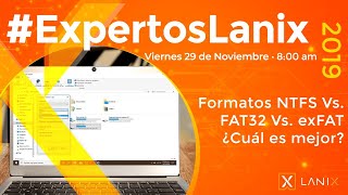 Formatos NTFS vs FAT32 vs exFAT ¿Cuál es mejor  ExpertosLanix 📅 29Noviembre2019 [upl. by Paradies]