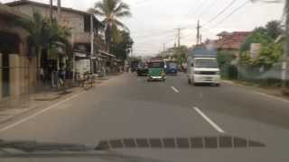 A Drive along Lewis Place  Negombo Sri Lanka Nov 2013 [upl. by Sualk]