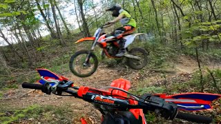 2022 Crf150R Vs 2022 Ktm85sx [upl. by Paapanen]