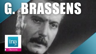 Georges Brassens quotLe 22 septembrequot live officiel  Archive INA [upl. by Laira]