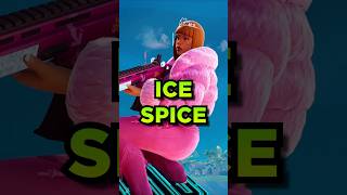 ICE SPICE loves to SPLASH YOU in Fortnite [upl. by Anuahsar]