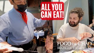 FOGO DE CHÃO Experience  All You Can Eat Brazilian BBQ [upl. by Farwell]