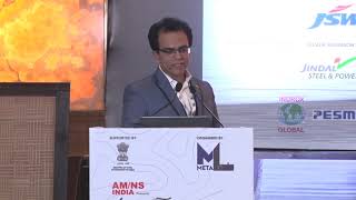 Manoj Arora JSPL at Steel Technology Festival by Metalogic PMS [upl. by Tonya]