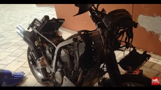 Transforming my Transalp XL600V part I [upl. by Reteip]