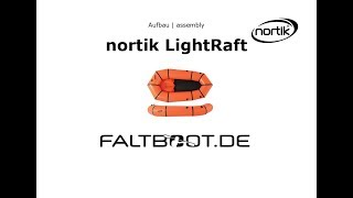 nortik LightRaft Packraft Aufbau [upl. by Ydur]