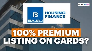 Bajaj Housing Finance IPO Largest IPO Of The Year Set To List Today [upl. by Latonia]