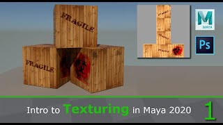 Intro to Texturing in Maya 2020 12 [upl. by Gernhard]