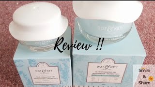 WINTER SKINCARE FAVOURITE Dot amp Key 72 Hour Hydrating Gel Moisturizer  Probiotic Review [upl. by Robi]