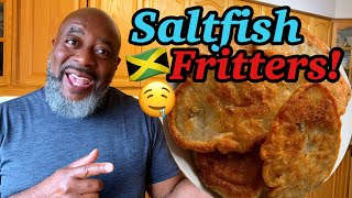 How to make Saltfish Fritters [upl. by Nappie844]