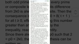 Goldbach Conjecture and the Inequality with Number 8 the Infinity Induction Principle with 9 [upl. by Cherrita]