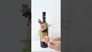 Flower Arrangements For Wedding  Wine Bottle shorts [upl. by Valer117]