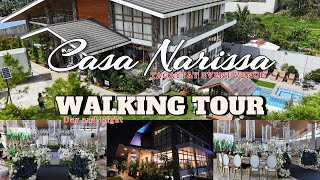 Casa Narissa WALKING TOURDAY and NIGHT wedding event [upl. by Leizar]