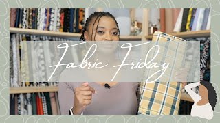 Fabric Friday Brushed Cotton [upl. by Esorbma21]