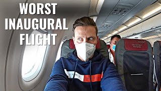 EUROWINGS WORST INAUGURAL FLIGHT EVER [upl. by Eatnuahs849]