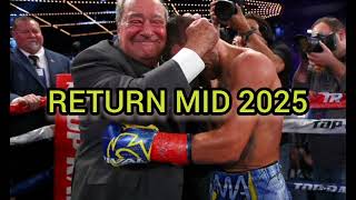 BOB ARUM SAYS LOMACHENKO NEXT YEAR BIG FIGHT 2025 RETURN [upl. by Urial]