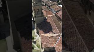 Albergue Paroquial de Granón caminodesantiago drone travel caminofrances [upl. by Korella]