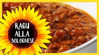 Ragù alla bolognese ricetta tipica [upl. by Aicatsan]