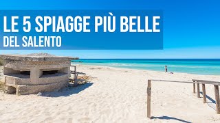 Le 5 SPIAGGE PIU BELLE del Salento Vacanze in Puglia  COSTEDELSUDit [upl. by Jerry]