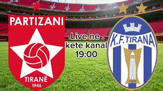 Tirana  Partizani Live [upl. by Ellecrad]