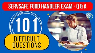 ServSafe Food Handler Exam Questions amp Answers Study Guide 101 Difficult Questions [upl. by Nashbar]